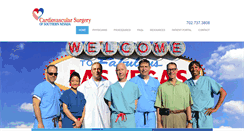 Desktop Screenshot of cvsurgnv.com
